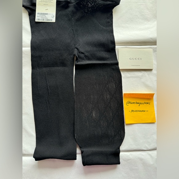 Authentic Gucci Supremelis Interlocking GG Logo Tights - Picture 11 of 16